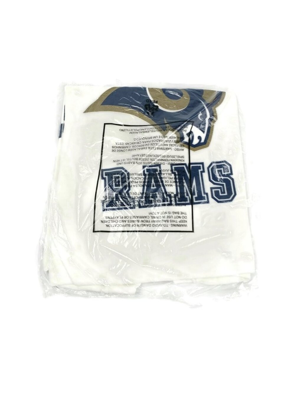 St Louis Rams NFL Logo T-Shirt XL-New Sealed Package Vintage 1999 LA